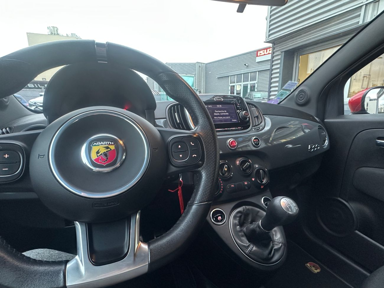 Mandataire ABARTH 595 E6D TEMP 1.4 Turbo 16V T-Jet 145 ch BVM5 ligne Monza