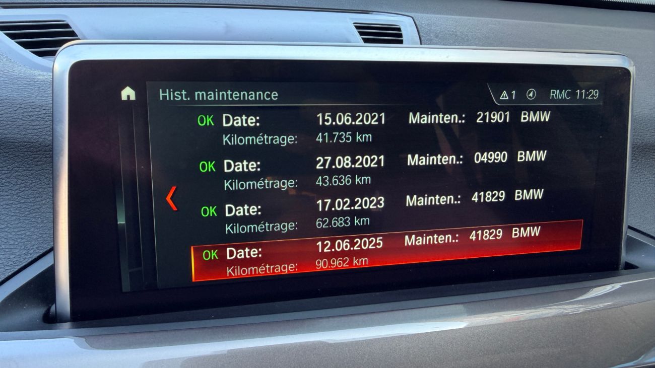 Mandataire BMW X1 F48 sDrive 18i 140 ch DKG7 xLine