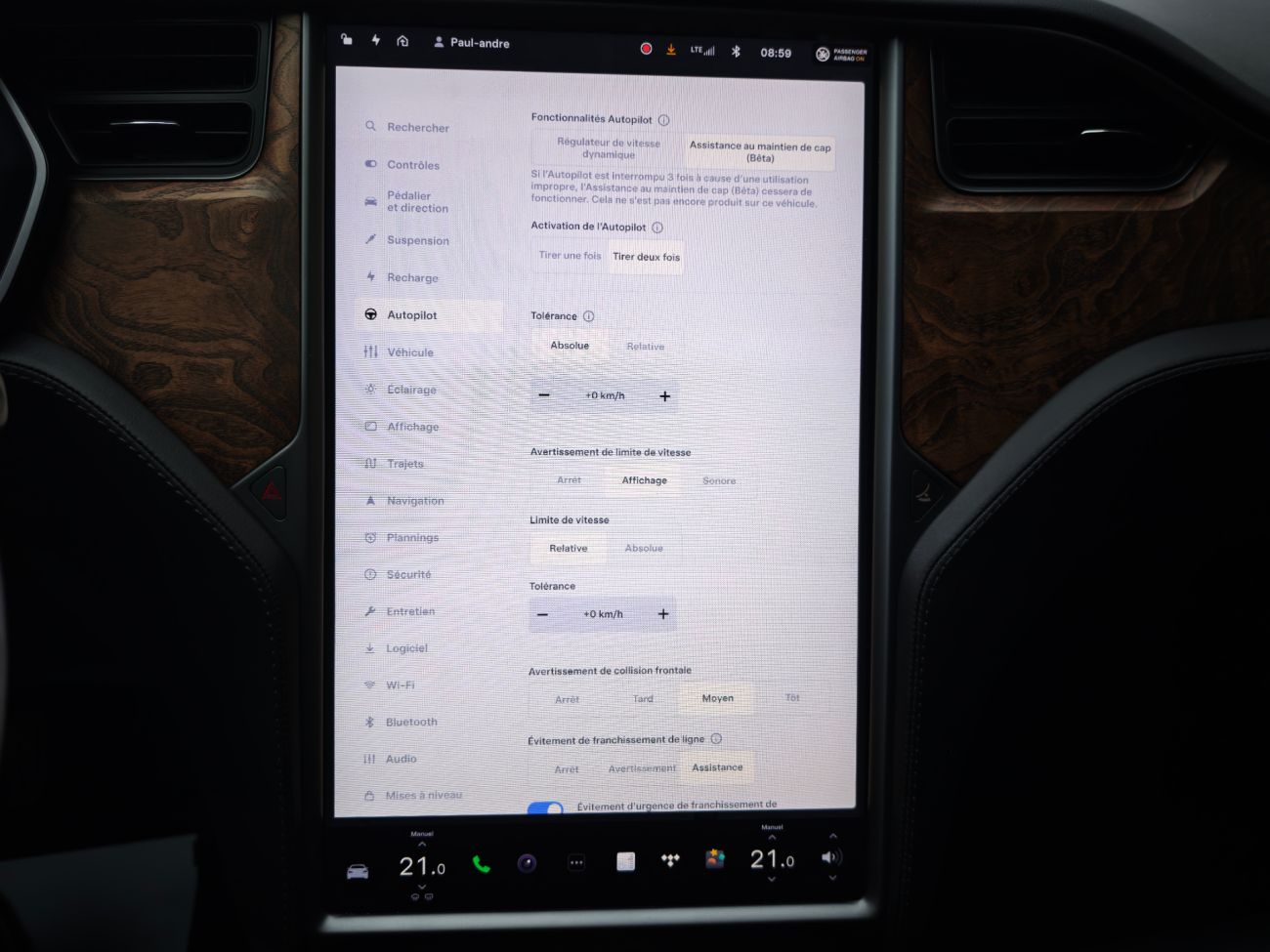 Mandataire TESLA MODEL S Grande Autonomie