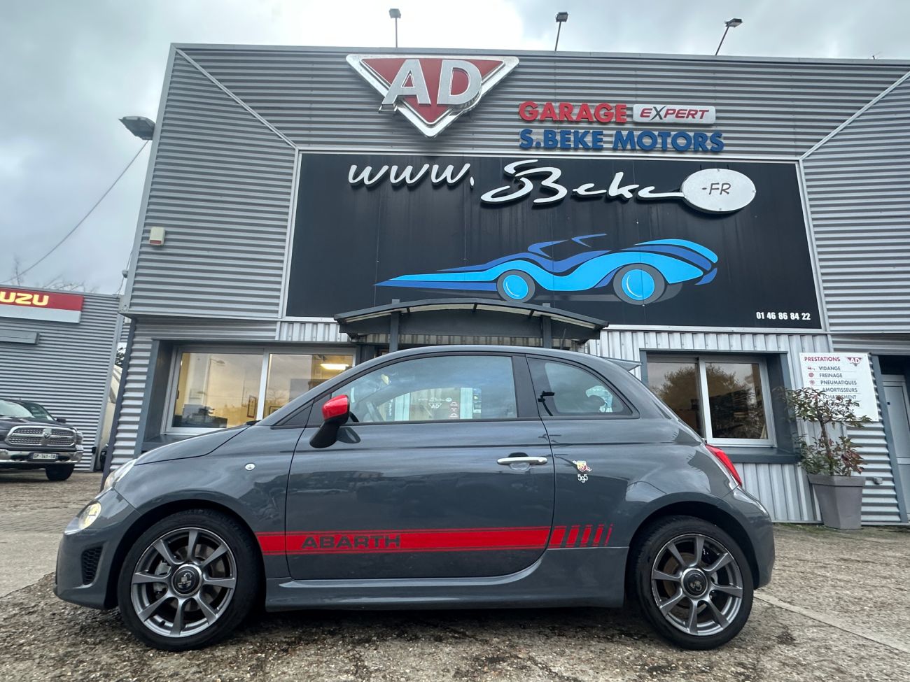 Mandataire ABARTH 595 E6D TEMP 1.4 Turbo 16V T-Jet 145 ch BVM5 ligne Monza