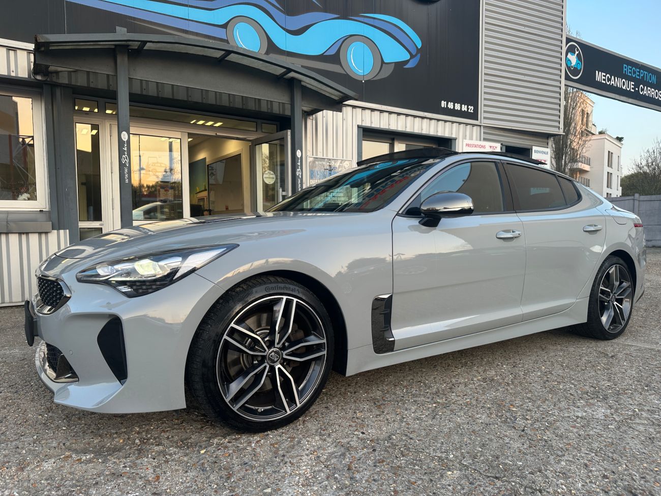 Mandataire Kia STINGER 2.0 T-GDi 255 ch ISG BVA8 4x2 GT Line Pack Premium